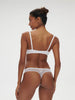 Soutien-gorge corbeille - Blanc Cristal