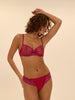 Soutien-gorge corbeille - Rouge Rainbow