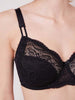 Soutien-gorge emboîtant pour poitrine généreuse - Noir