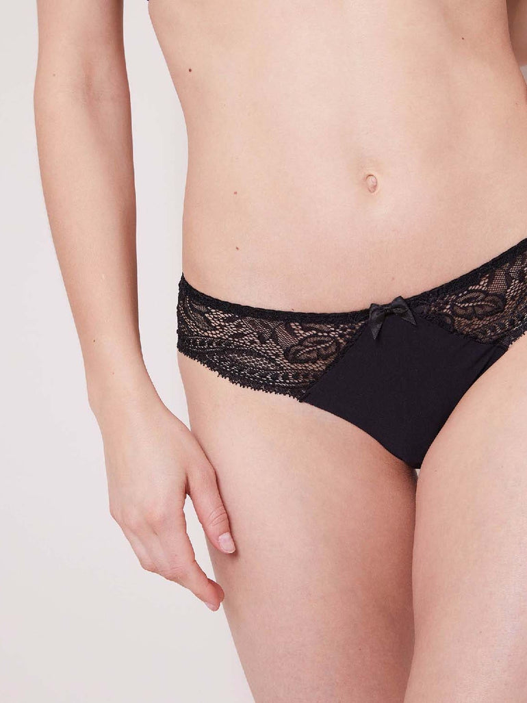 Culotte en coton - Noir