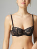 Soutien-gorge corbeille - Noir