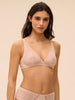 Soutien-gorge sans-armatures structuré - Sable Rose