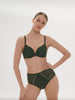 Soutien-gorge spacer décolleté plongeant - Vert Icône