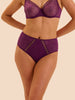 Culotte taille haute - Mûre