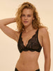 Soutien-gorge triangle sans-armatures - Noir