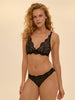 Soutien-gorge triangle sans-armatures - Noir
