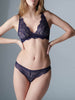 Soutien-gorge triangle sans-armatures - Minuit