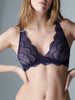 Soutien-gorge triangle sans-armatures - Minuit