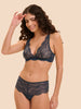 Soutien-gorge triangle sans-armatures - Bleu Prestige