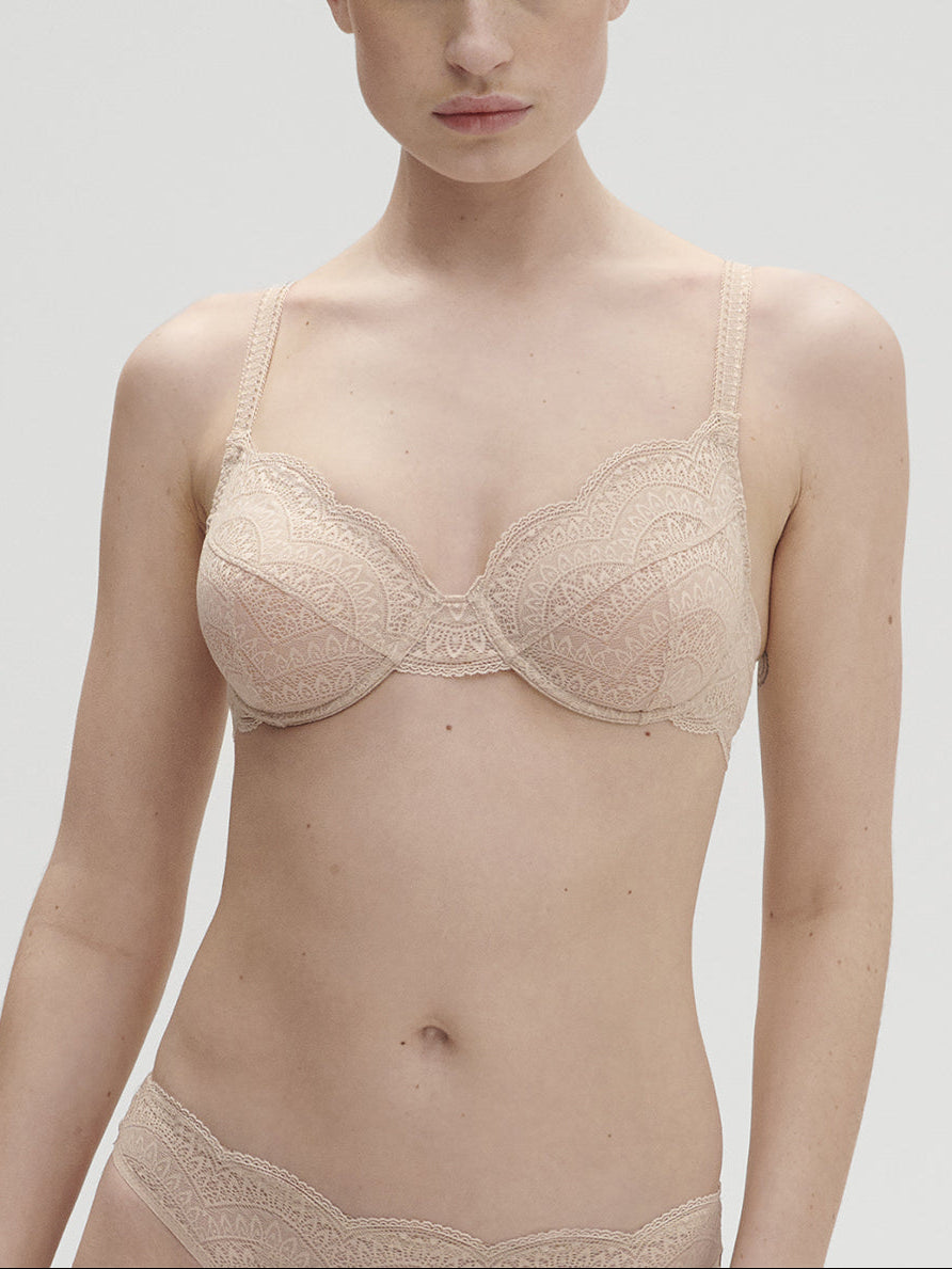 Soutien-gorge avec armatures classique - Peau Rosée
