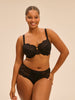 Soutien-gorge avec armatures emboitant - Noir