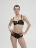 Soutien-gorge corbeille - Noir