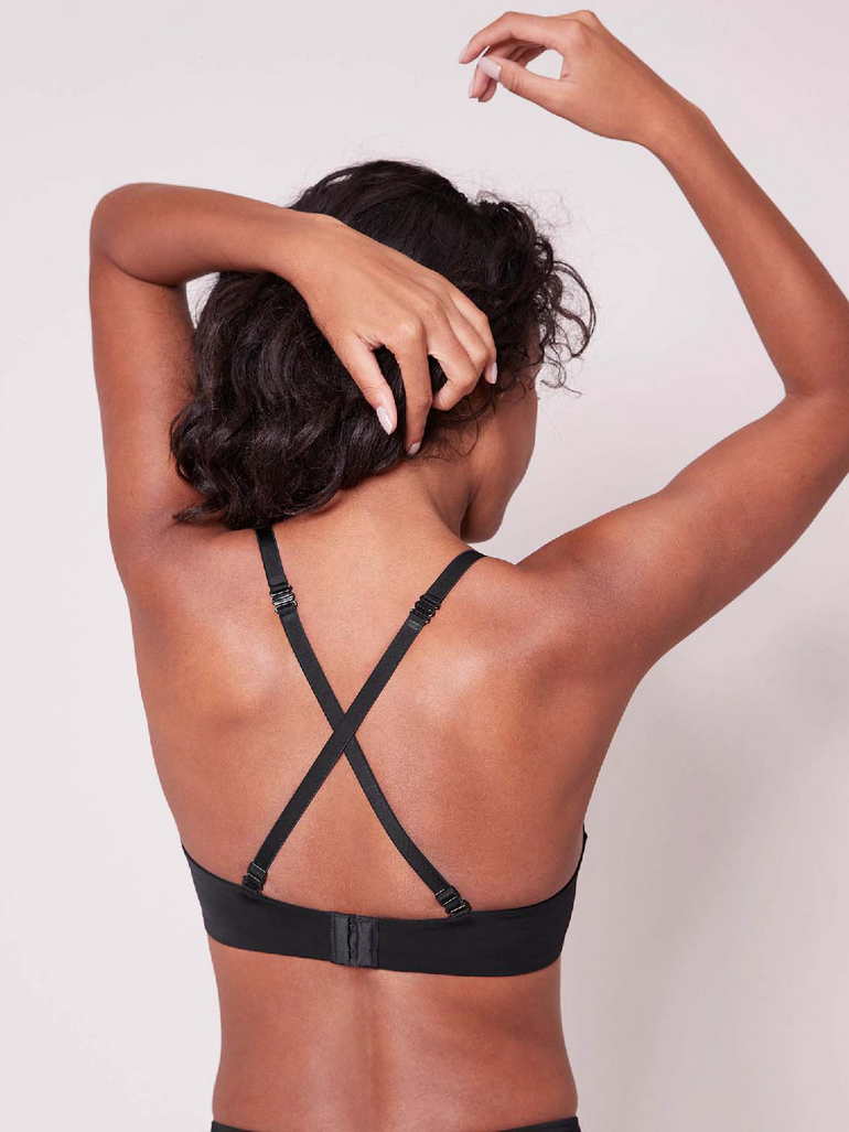 Soutien-gorge sans-bretelles - Noir