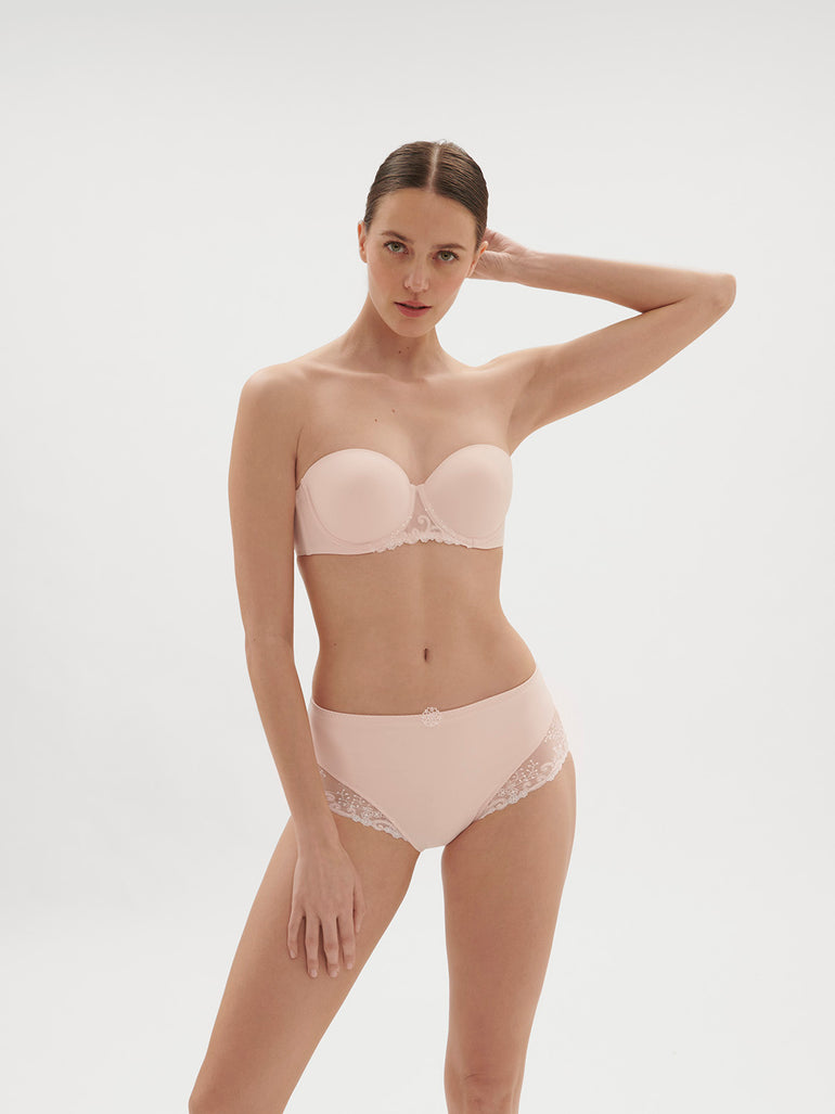 Soutien-gorge sans-bretelles - Poudre