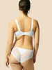 Soutien-gorge avec armatures emboitant - Blanc