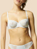 Soutien-gorge corbeille - Blanc