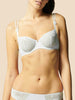 Soutien-gorge corbeille - Blanc