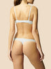 Soutien-gorge corbeille - Blanc