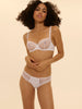 Soutien-gorge corbeille - Blanc