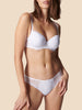 Soutien-gorge décolleté carré en spacer 3D - Blanc
