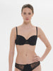 Soutien-gorge décolleté carré en spacer 3D - Noir Gem