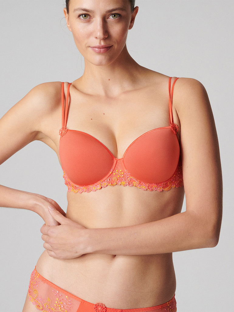 Soutien-gorge décolleté carré en spacer 3D - Mango