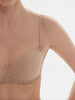 Soutien-gorge décolleté carré en spacer 3D - Peau