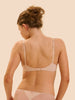 Soutien-gorge décolleté carré en spacer 3D - Peau