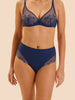Culotte taille haute - Bleu Rainbow