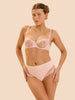 Culotte taille haute - Poudre