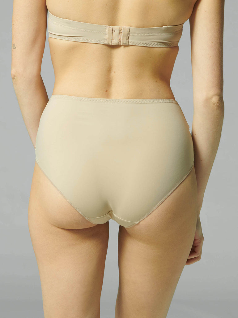 Culotte taille haute - Peau