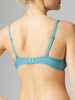 Soutien-gorge triangle avec armatures - Vert de gris