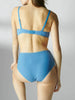 Soutien-gorge triangle avec armatures - Bleu jeans