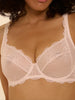 Soutien-gorge avec armatures decollete carre - Rose sakura