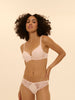 Soutien-gorge spacer décolleté plongeant - Rose sakura