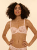 Soutien-gorge corbeille - Rose sakura