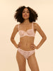 Soutien-gorge corbeille - Rose sakura