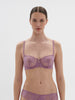 Soutien-gorge corbeille - Mauve Glamour