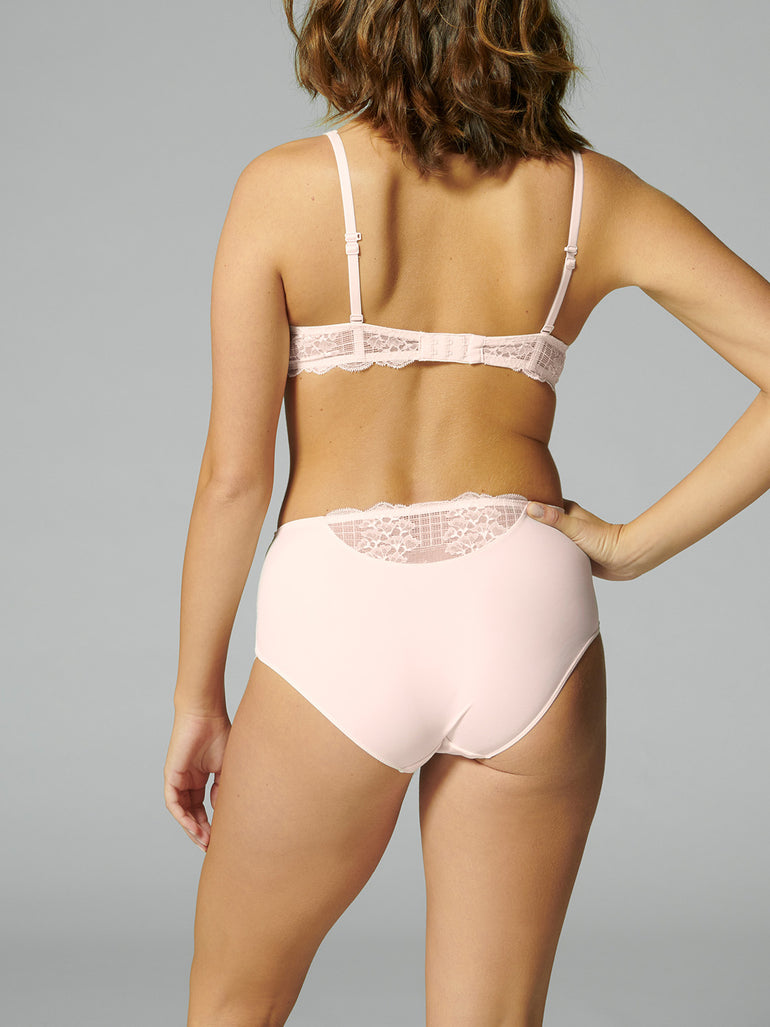 Culotte taille haute - Rose sakura