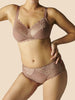 Culotte taille haute - Brun coco