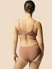 Culotte taille haute - Brun coco