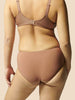 Culotte taille haute - Brun coco
