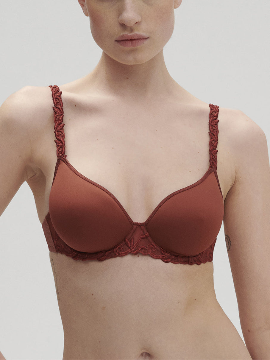 Soutien-gorge spacer décolleté plongeant - Brun Canyon