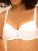 Soutien-gorge décolleté carré en spacer 3D - Blanc