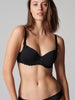 Soutien-gorge décolleté carré en spacer 3D - Noir