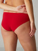 Culotte en coton - Rubis/rose
