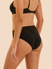 Culotte taille haute - Noir