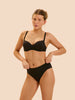 Culotte taille haute - Noir