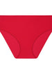 Culotte taille haute en coton - Rubis/rose