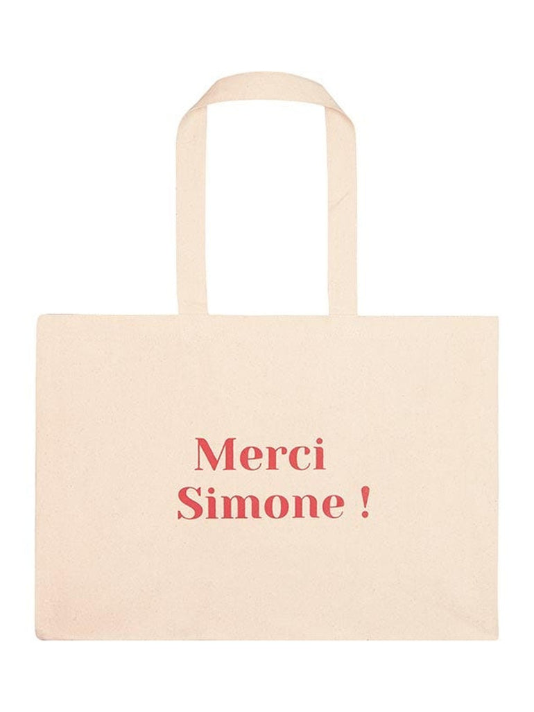 Tote bag Merci Simone - Naturel